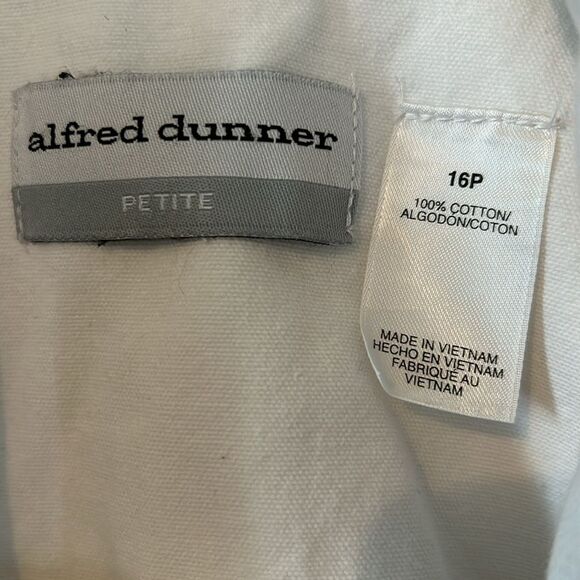 Vintage Alfred Dunner floral denim jacket - Size 16P - Picture 2 of 10